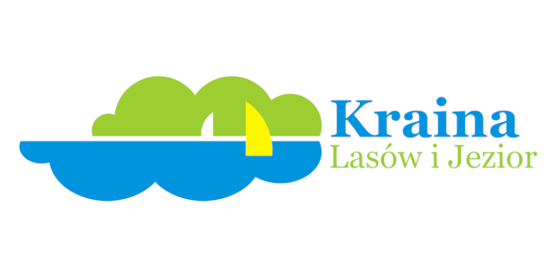 Logotyp Krainy Lasów i Jezior
