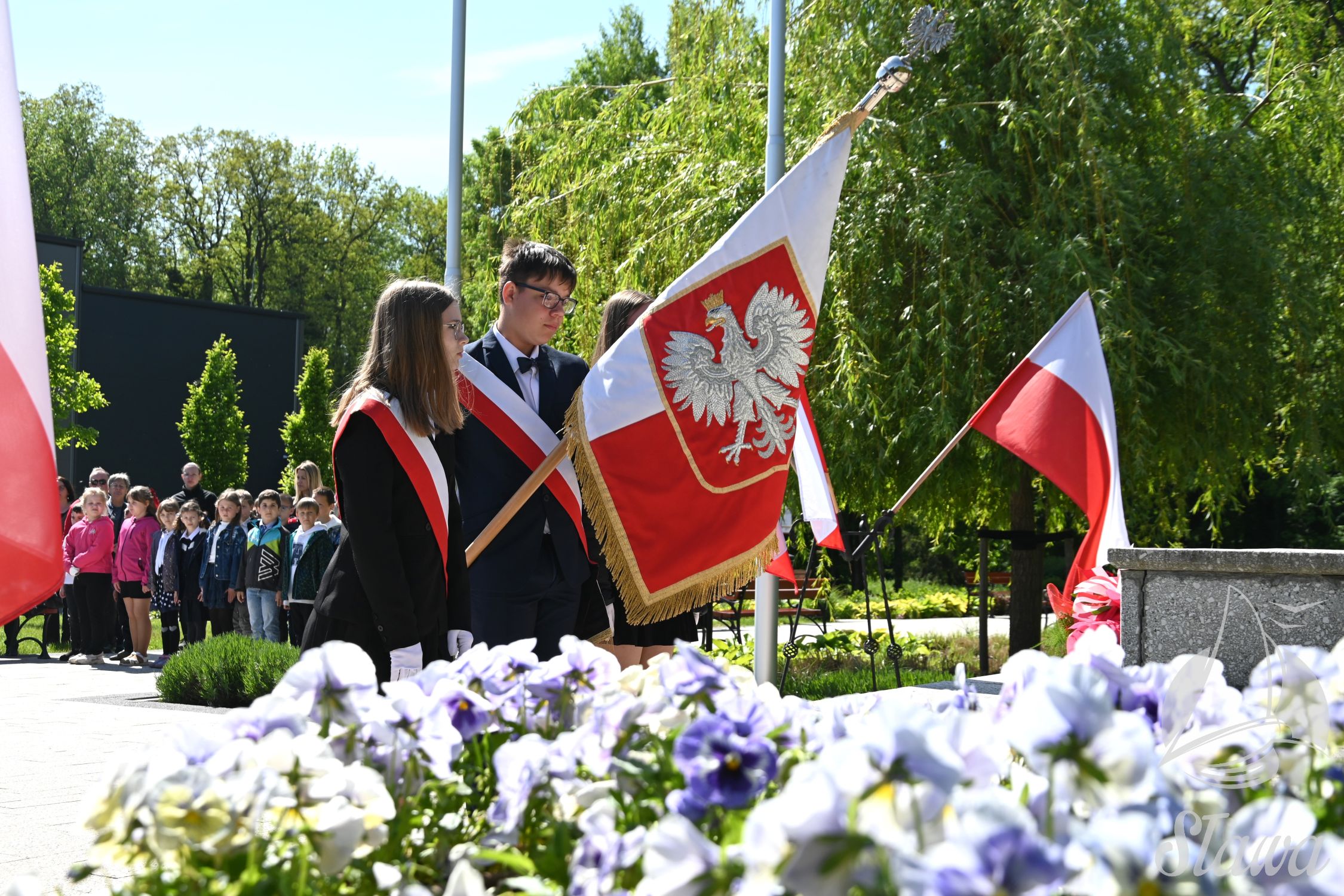 Uczestnicy uroczystości